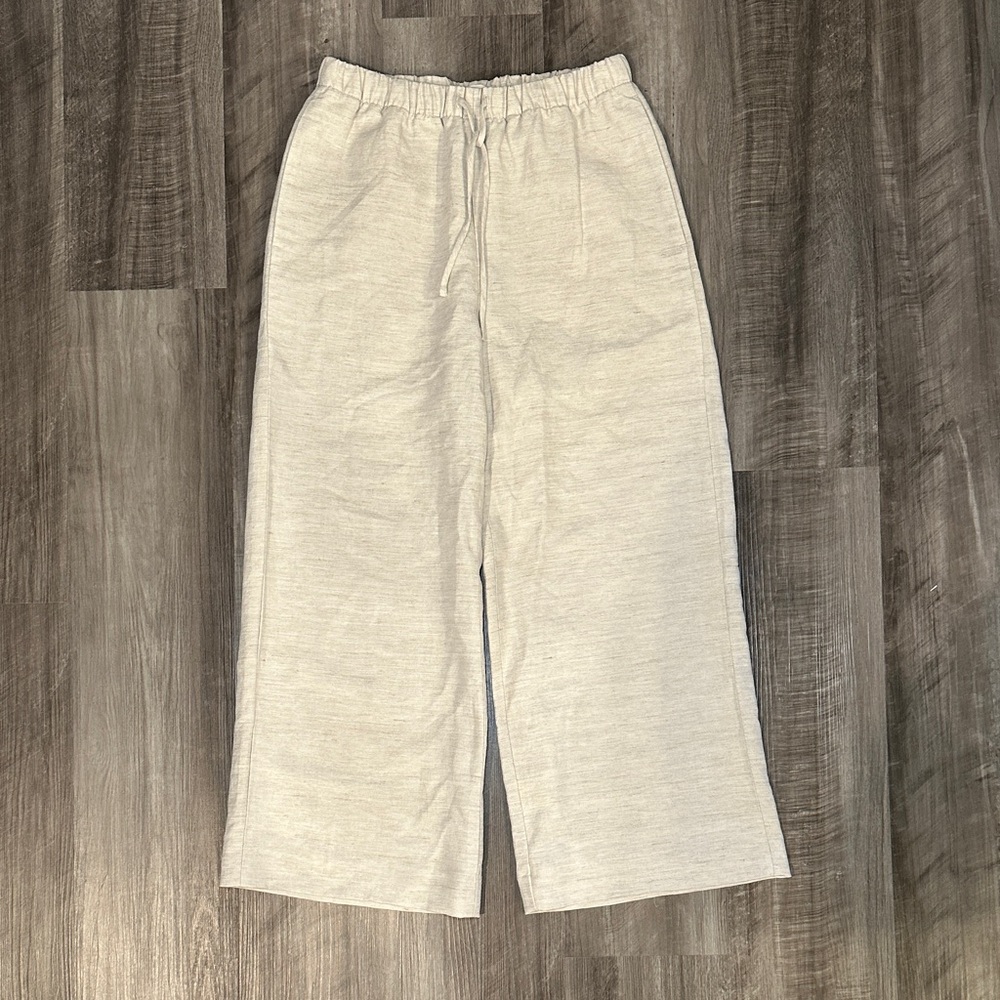 Aritzia Wilfred Cruise Linen Lodge Pants - Small